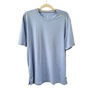 Tommy Bahama Paradise Around T-Shirt Men's XL Bright Blue Short Sleeve‎ Lycocell